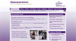 Desktop Screenshot of berkshirescouts.org.uk